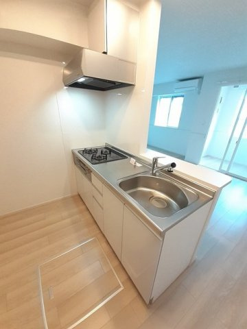 プリムローズⅡのキッチン|使いやすいキッチンです