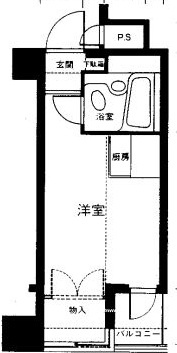 グレースプラザ若松町の間取り|間取りです。