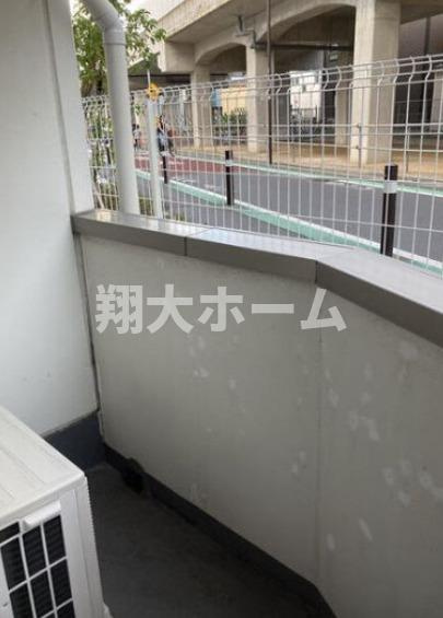 アクシス墨田のバルコニー