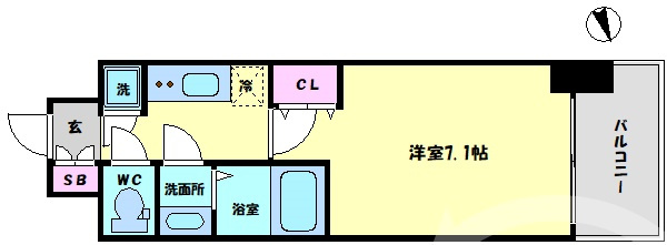 セレニテ京橋クレアの間取り|セレニテ京橋クレア　間取り