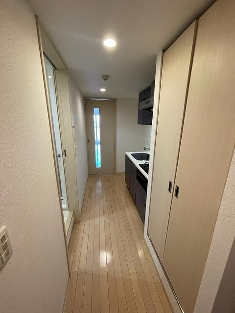 ピエス綱島の玄関