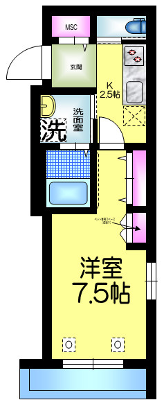 メゾンドソレイユの間取り|★間取り★