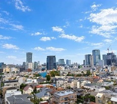 渋谷神山町レジデンスの展望|日当りがとても良いです！