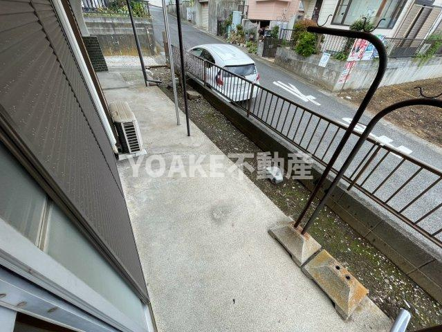 綾瀬市寺尾中３丁目の一戸建てのバルコニー