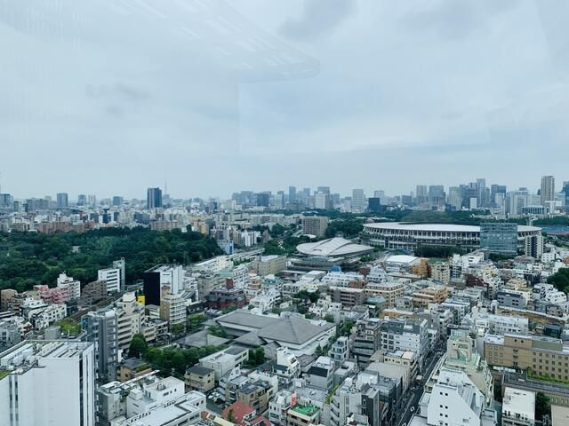 パークコート神宮北参道ザタワーの展望