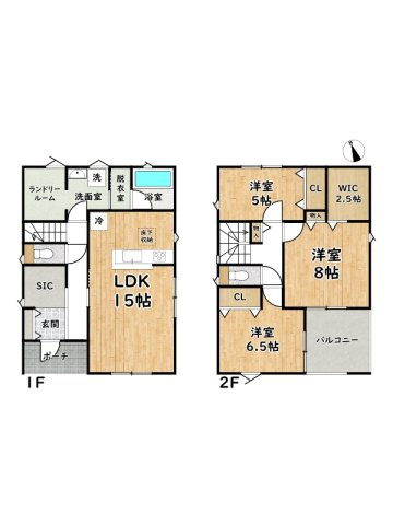 姫路市四郷町山脇第20/新築戸建の間取り