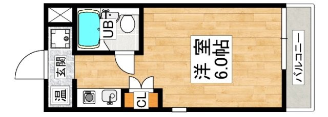 メゾンクレールの間取り