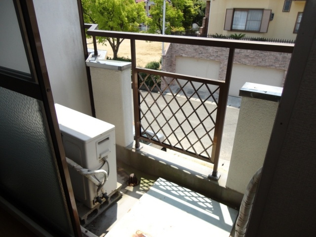 メゾンクレールのバルコニー