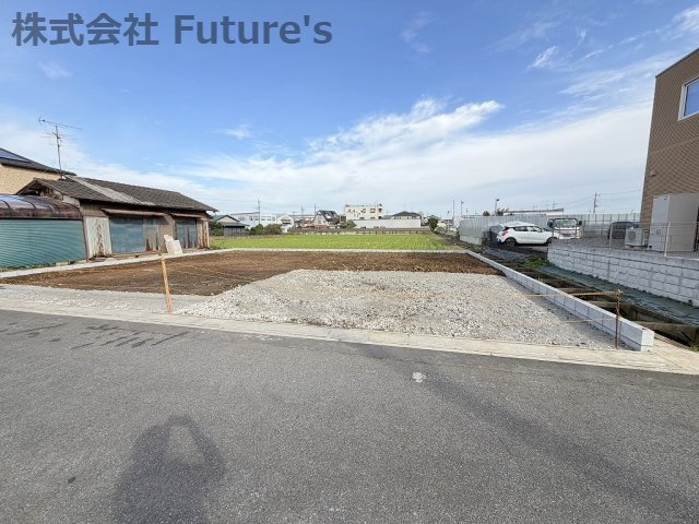 三郷市鷹野2丁目　新築平屋戸建の外観|現地の写真になります。
