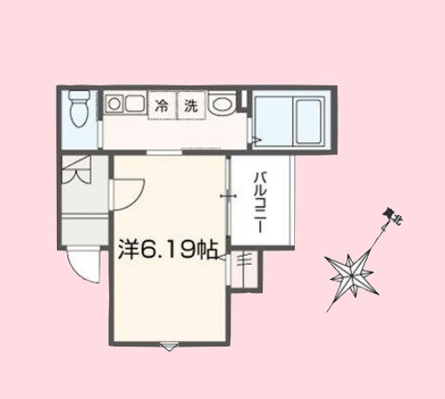MELLAS上尾の間取り