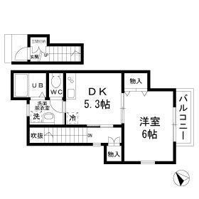 【間取り】 | サンハイツ　秀