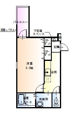 【間取り】 | サンシーブル三国ヶ丘