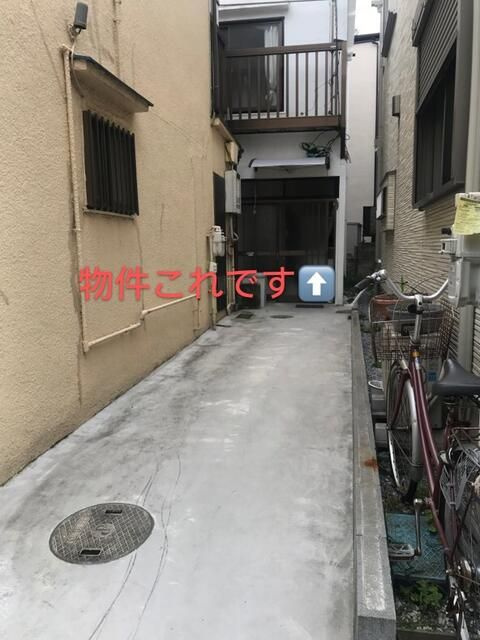 荒川区町屋二丁目貸一戸建の外観