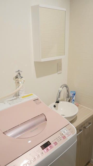 荒川区町屋二丁目貸一戸建の洗面所
