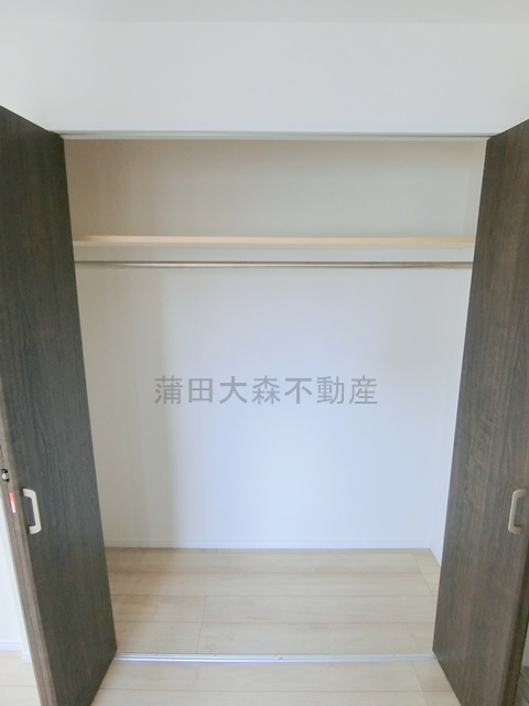 ソレイユ蒲田の収納|収納クローゼット！