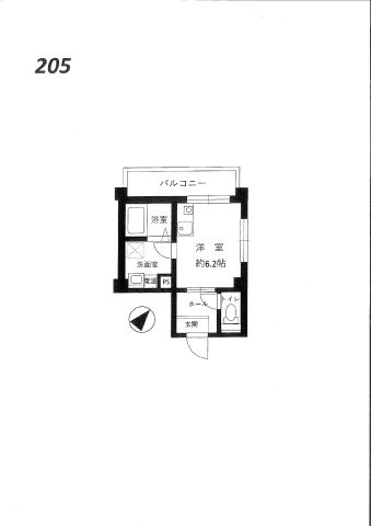 SORA住吉の間取り