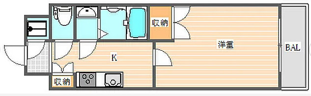 【間取り】 | CLUB　ORIENT　No.105