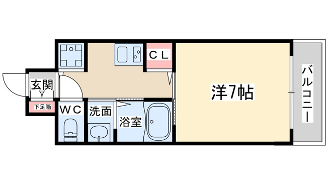 【間取り】 | レジデンス南森町