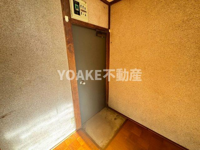 第一鑓溝荘の玄関