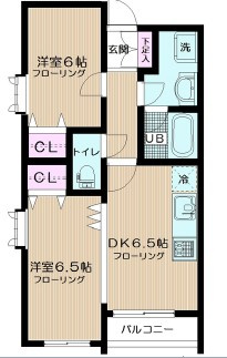 ガレリア大松の間取り|間取りです。