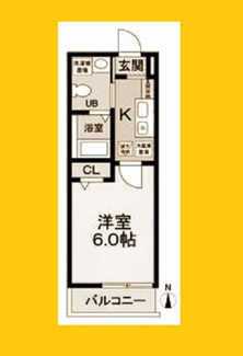 【間取り】 | パルトネール綱島Ⅰ