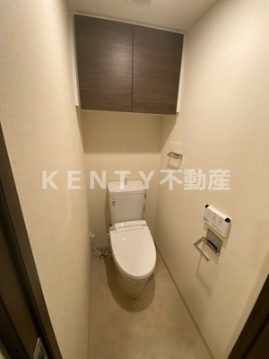 【トイレ】 | クレヴィスタ多摩川六郷 | 落ち着いた色調のトイレです