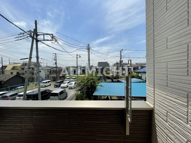 稲城市押立のアパートの展望