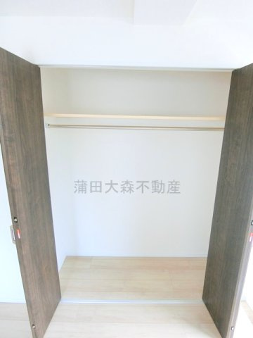 ソレイユ蒲田の収納|収納クローゼット！