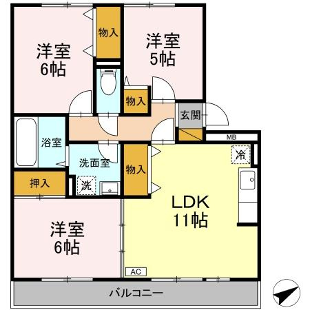 【間取り】 | ボナール南流山