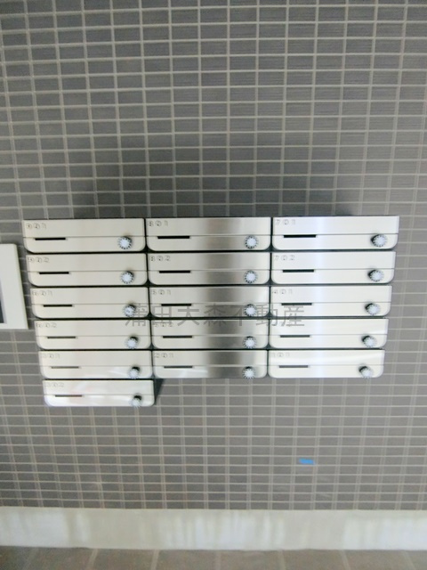ソレイユ蒲田のその他共用部分|メールBOX