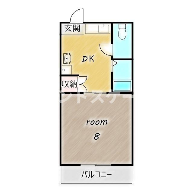 川崎ハイツIIの間取り|高崎、前橋のお部屋探しはエンドスケープまで！お客様の理想お聞かせ下さい♪