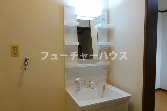 山木ハイツ　Ｂの洗面所