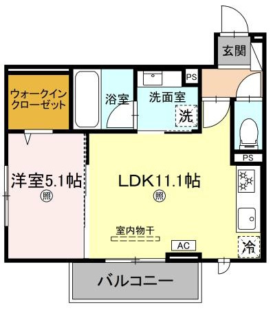 La Fleurの間取り