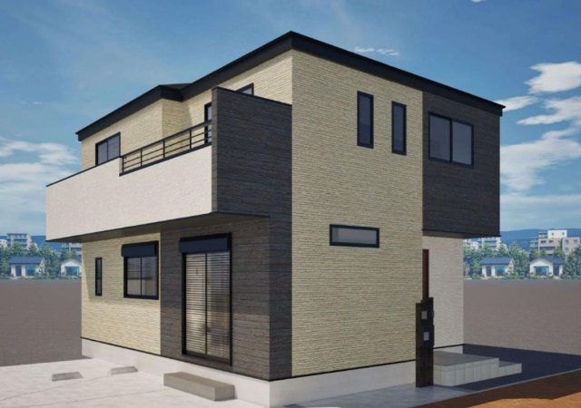 【外観パース】 | 平塚市横内　限定１棟　新築住宅