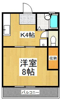 サンライズ清瀬の間取り