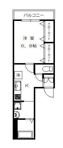 パインズアーク鵜の木の間取り|間取りです。