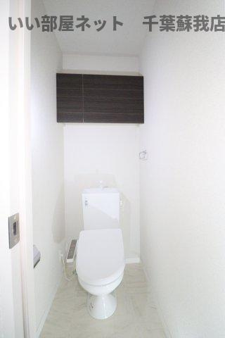 （仮称）市原市白金町マンションのトイレ|シンプルで使いやすいトイレです
