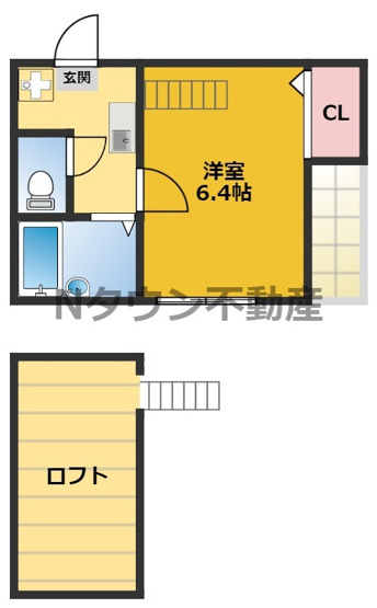 【間取り】 | グレイス千種 | 間取りです。