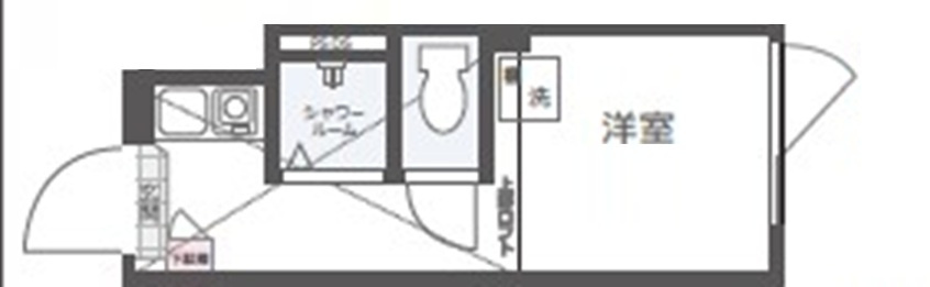ノースヒル新宿イーストの間取り|間取りです。