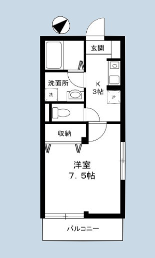 エミネンス多摩川の間取り