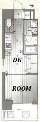 アクアヒルズ天神東の間取り