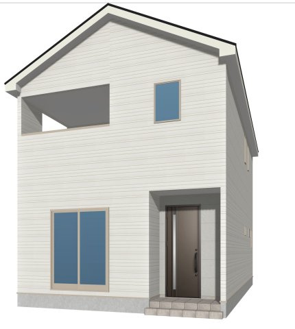 【新築戸建て】秋田市新屋朝日町　第2の外観|※完成イメージです