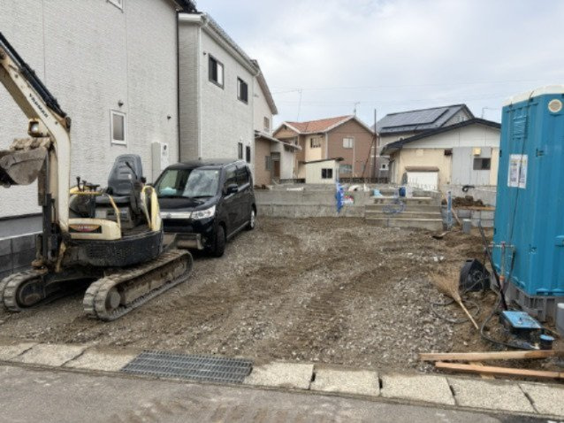 【新築戸建て】秋田市新屋朝日町　第2の前面道路含む現地写真