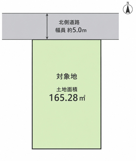 【土地図】 | つくば市松栄　売地　49坪 | 建築条件なし。お好きなメーカーで建てられます。閑静な住宅街