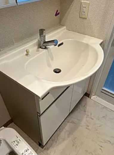 SYNEX赤塚駅前の洗面所