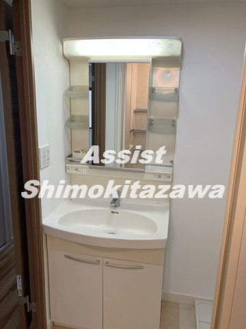 渋谷区桜丘町の賃貸マンションの洗面所