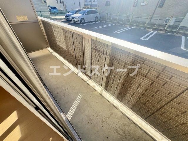 ヴィラ柴田中居のバルコニー|高崎、前橋のお部屋探しはエンドスケープまで！お客様の理想お聞かせ下さい♪
