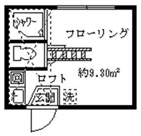 フェリスカプリ の間取り|間取りです。