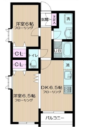 ガレリア大松の間取り|間取りです。