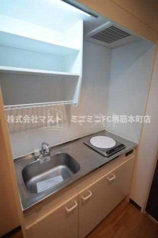大阪市北区東天満１丁目の賃貸マンションのキッチン